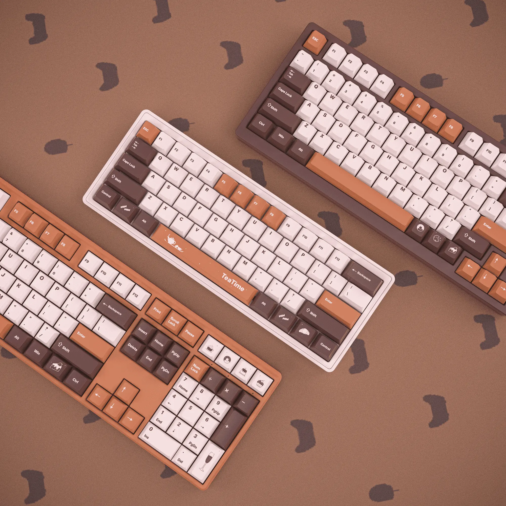 ALOHAKB Low Tea PBT Dyesub Keycap Set - Image 3