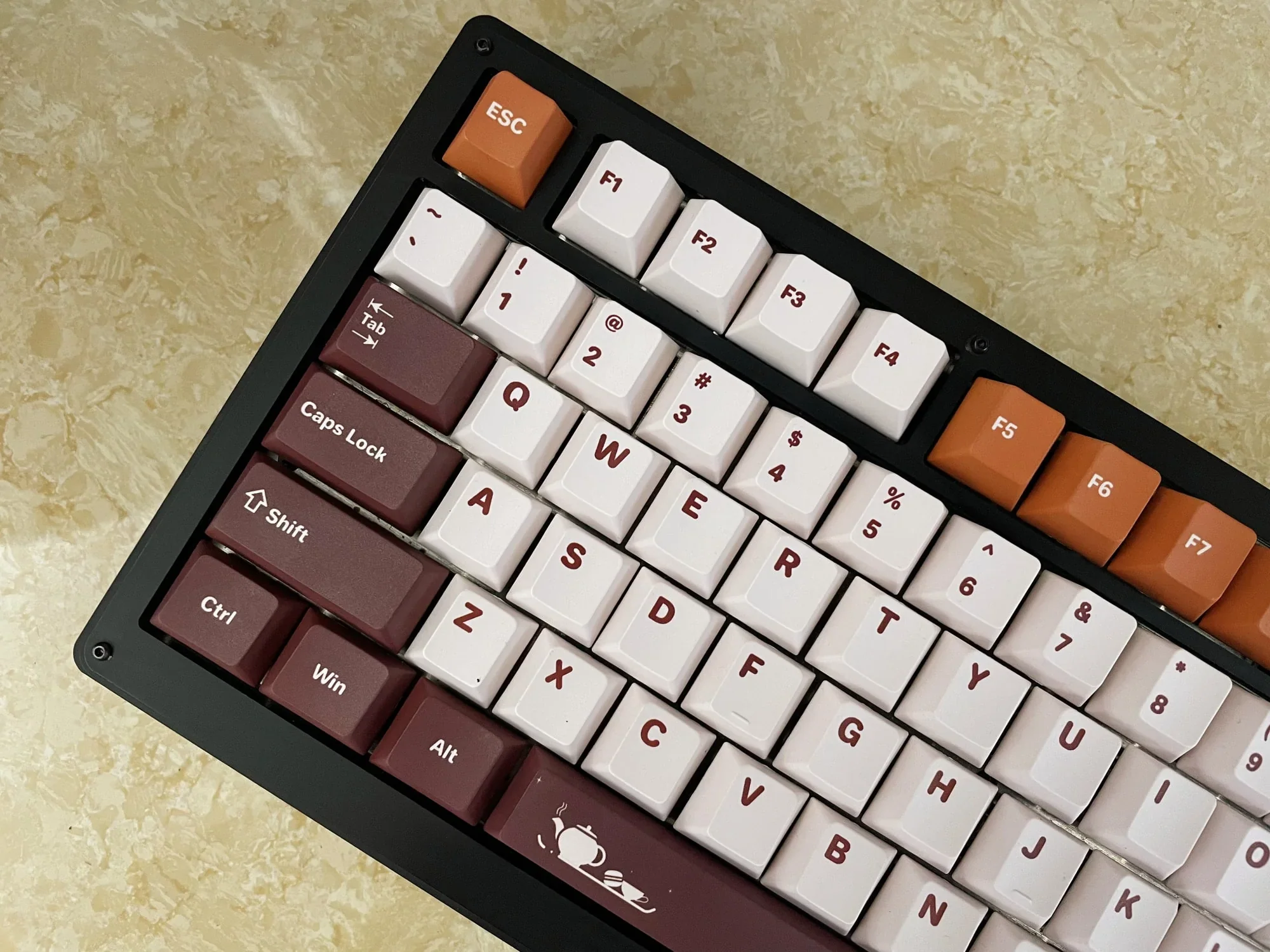 ALOHAKB Low Tea PBT Dyesub Keycap Set - Image 7