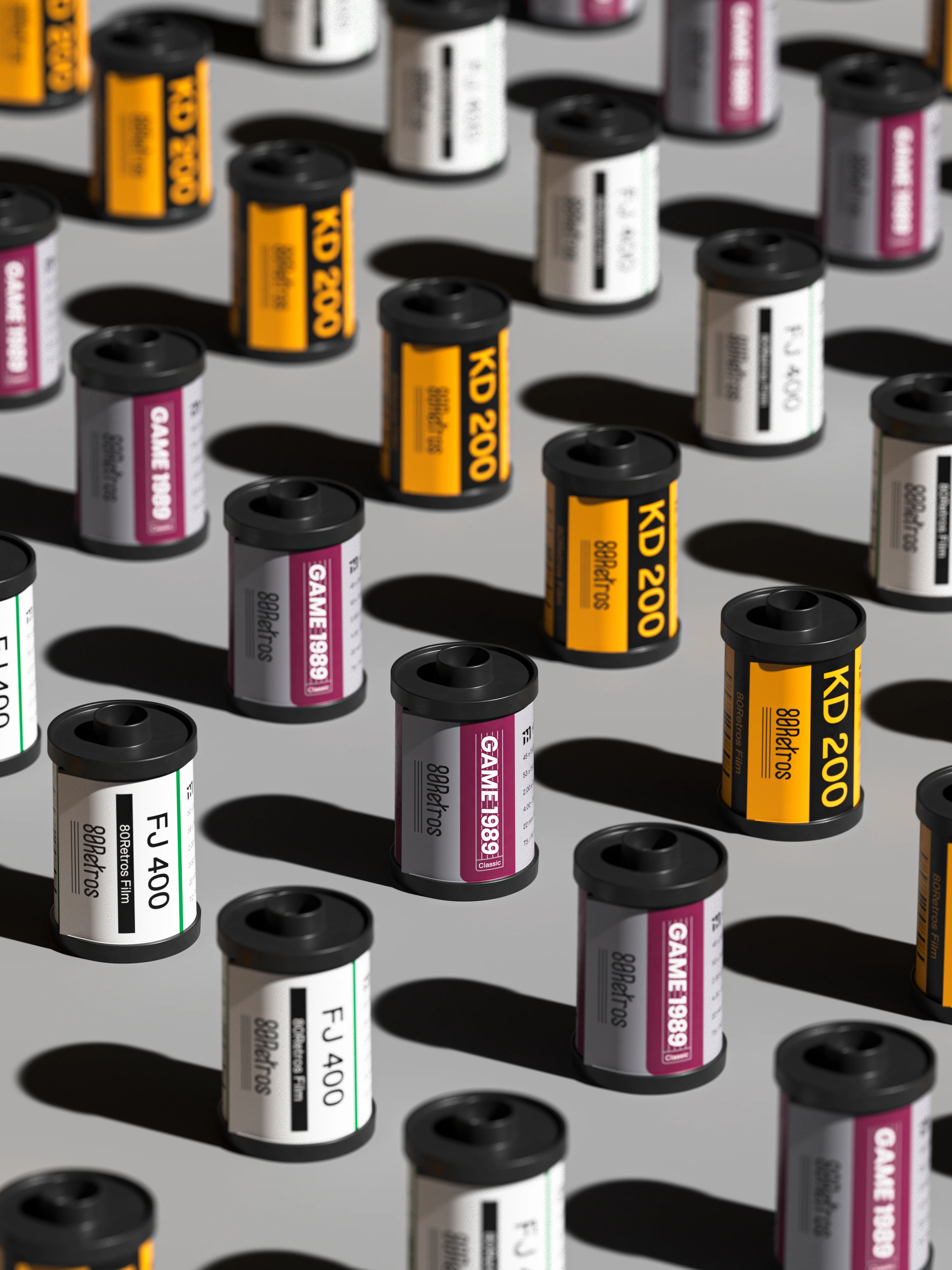 [In-stock] 80Retros X HMX Film Switch, Lubed Linear (MX Red), 35pcs/pack - Image 3