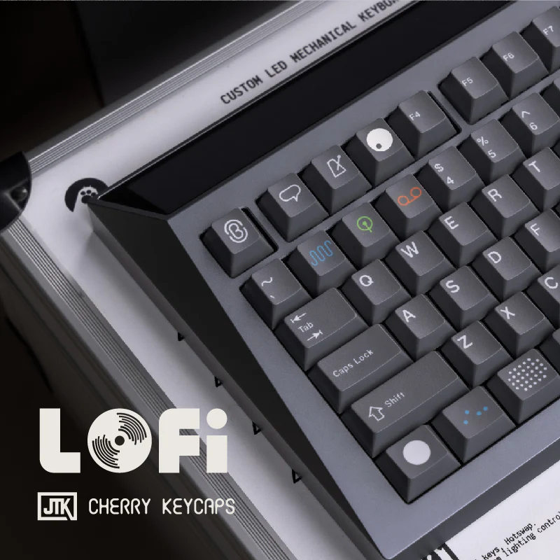 [In-stock] JTK LOFI Cherry Profile Doubleshot ABS Keycap Set - Image 9
