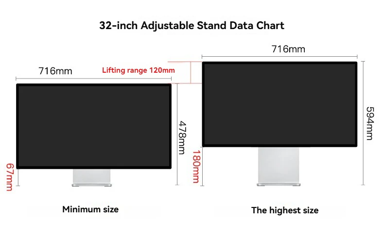 Kuycon G32P 6K 32-inch IPS Black Monitor - Image 11