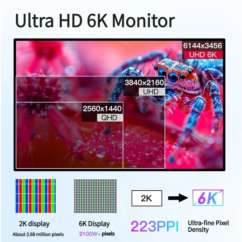 Kuycon G32P 6K 32-inch IPS Black Monitor - Image 7