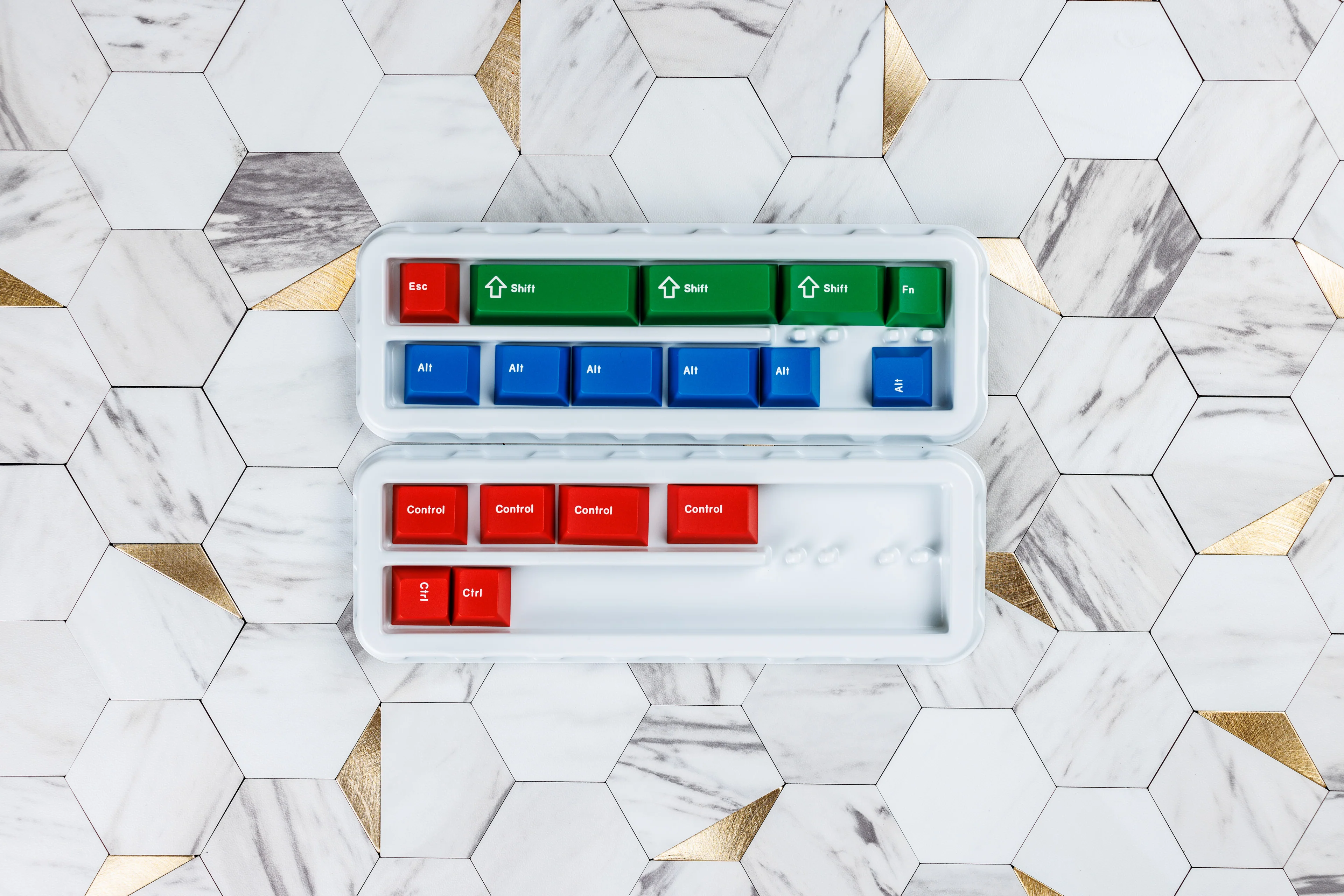 Key Kobo X ClickClack WOB/BOW/RGB Cherry Profile Keycaps Set - Image 14