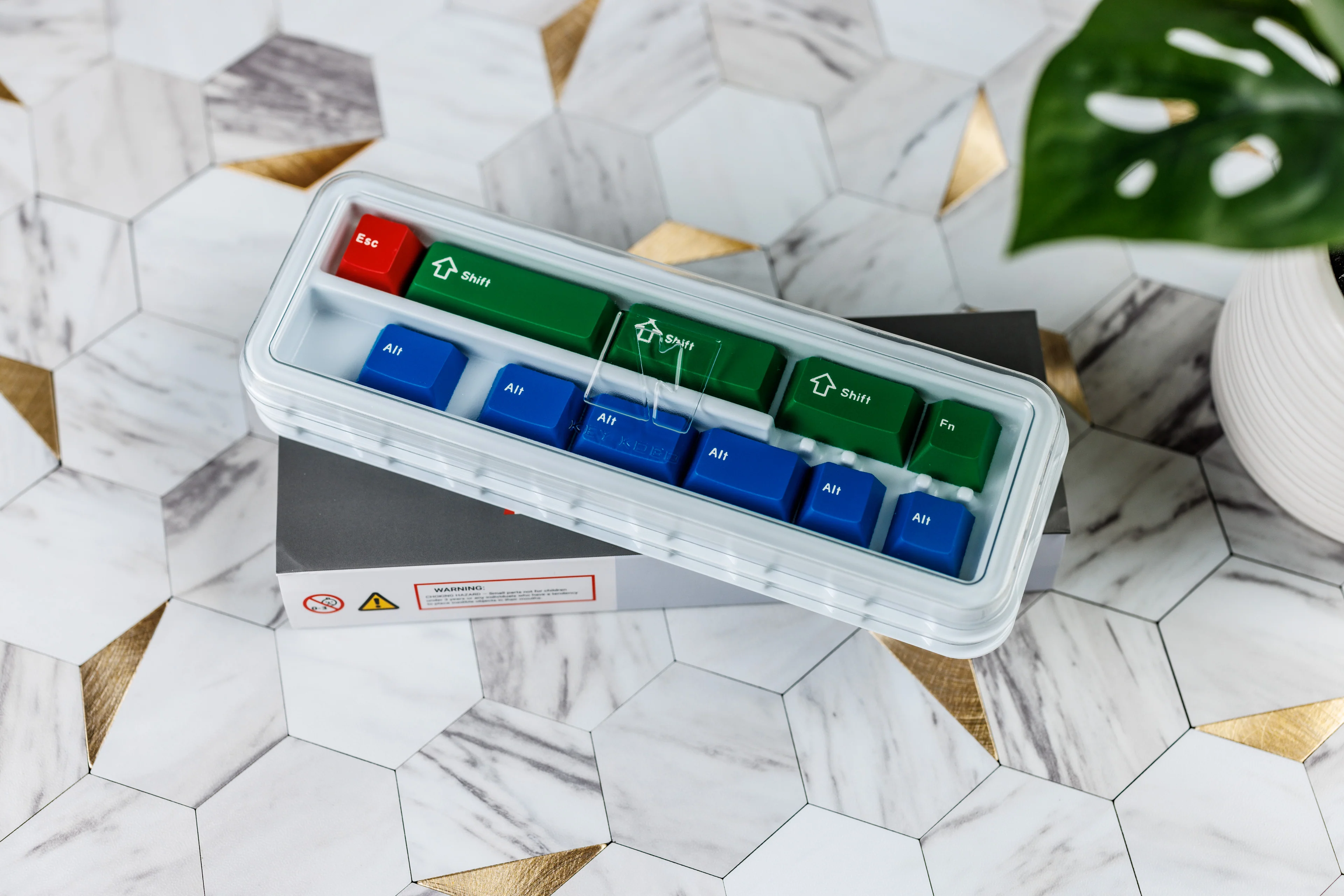 Key Kobo X ClickClack WOB/BOW/RGB Cherry Profile Keycaps Set - Image 18