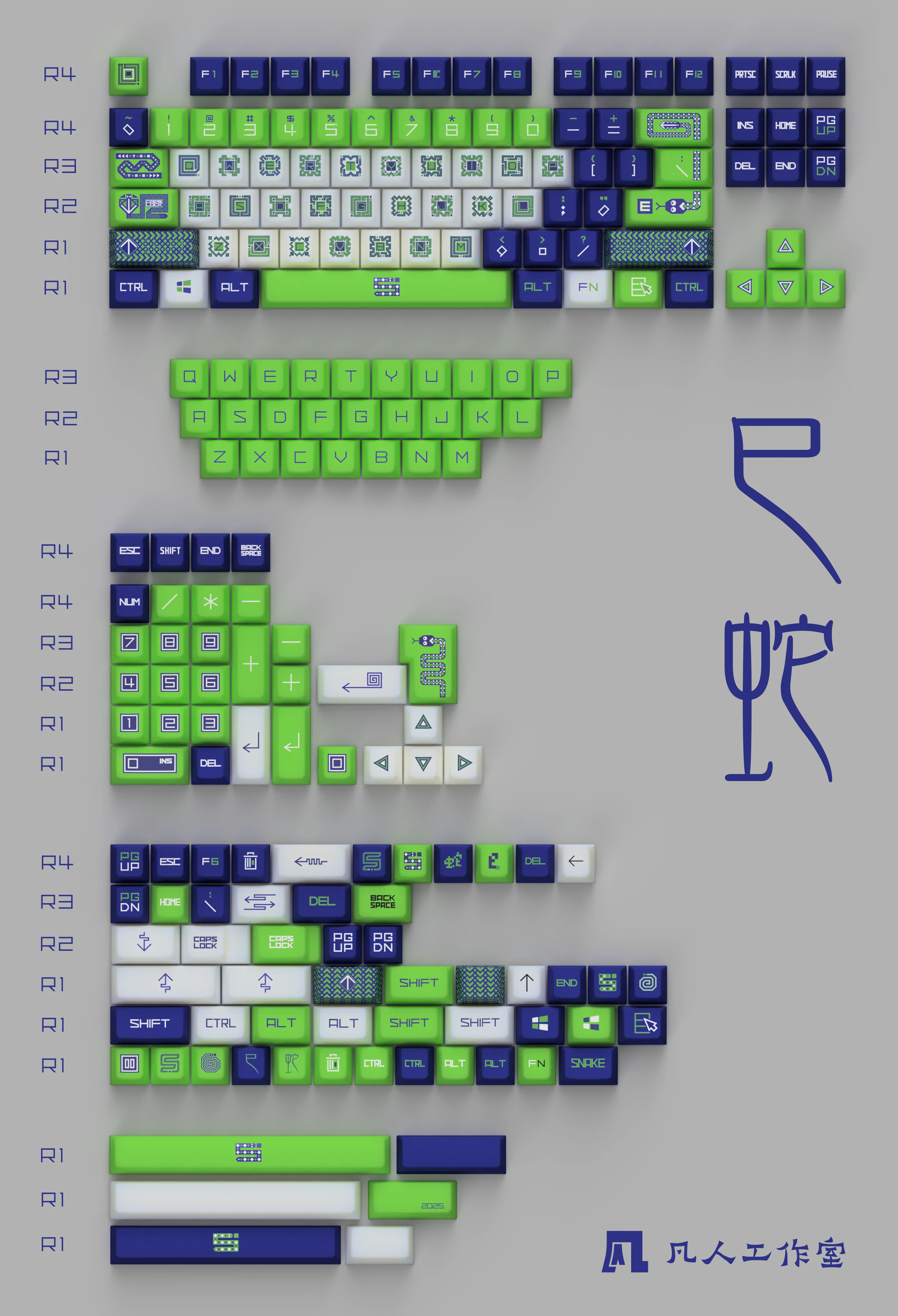 [Groupbuy] Mortal Studio Twelve Chinese Zodiac Cherry Profile Keycaps - Image 4