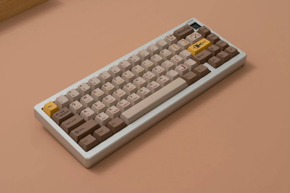 [In-stock] Retro: Steam Age Cherry Profile Keycaps - Image 4