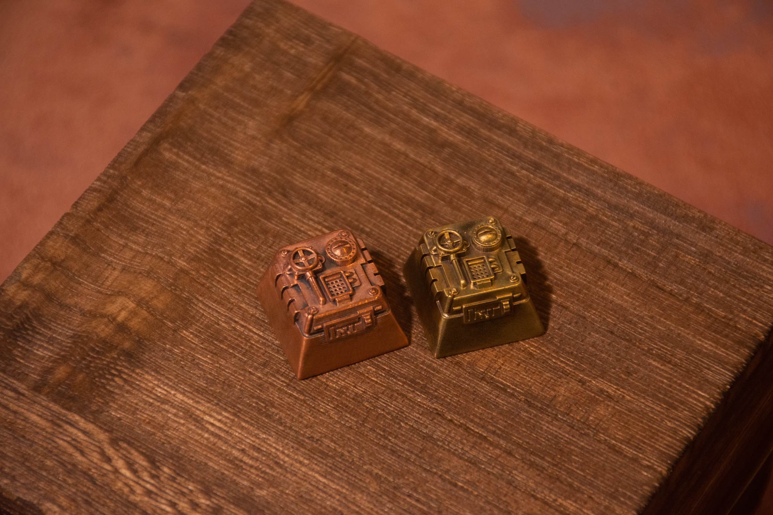 [In-stock] Retro: Steam Age Cherry Profile Keycaps - Image 8