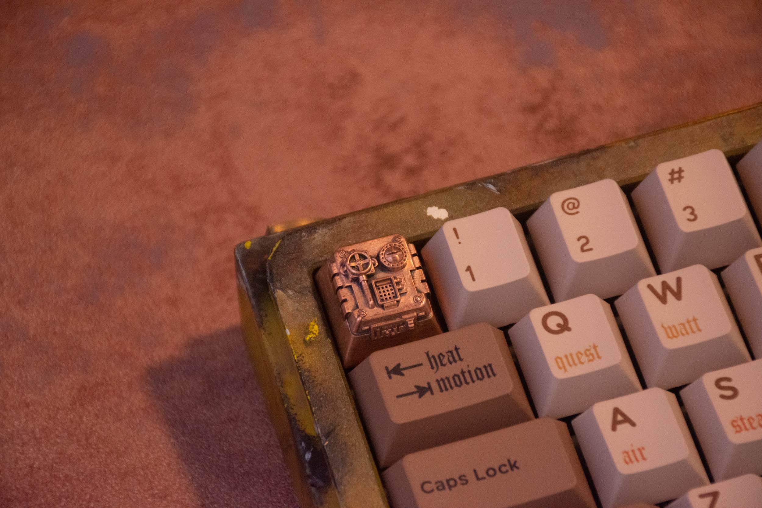 [In-stock] Retro: Steam Age Cherry Profile Keycaps - Image 9